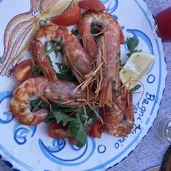 Bagni di Tiberio - Giant Prawns