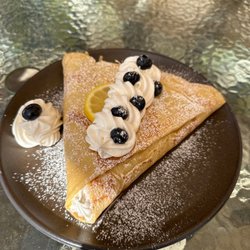 The Cracked Pot Coffee and Crepes - Lemon blueberry