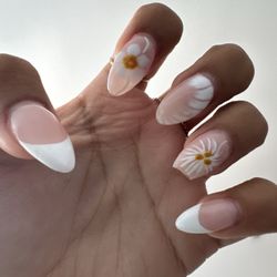 My broken nail before :(