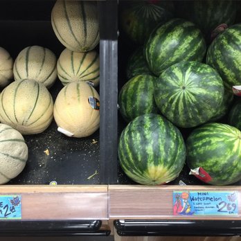 Trader Joe's - Cantaloupe and mini watermelon - Grocery Near Me - Metairie, Louisiana Trader Joe's - Cantaloupe and mini watermelon - Grocery Near Me - Metairie, Louisiana