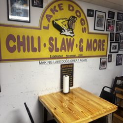 Lake Dogs - Don't be fooled by the "hole in the wall" vibe. The place has character. I've been stopping by 25 years.