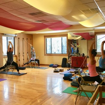 Teton Yoga Shala - Ropes and Chair classes support new space, traction and length in your body. - Yoga Near Me - Wilson, Wyoming Teton Yoga Shala - Ropes and Chair classes support new space, traction and length in your body. - Yoga Near Me - Wilson, Wyoming