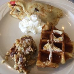 Brandywine Country Club - Sunday brunch buffet with crepe station-fantastic