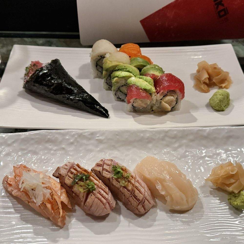 Ginko Restaurant - Negi Toro hand roll, The Zeppelin, Sake Toro Aburi, Toro Tataki, Toro Tataki, Hotate - Japanese Near Me - Cleveland, Ohio Ginko Restaurant - Negi Toro hand roll, The Zeppelin, Sake Toro Aburi, Toro Tataki, Toro Tataki, Hotate - Japanese Near Me - Cleveland, Ohio