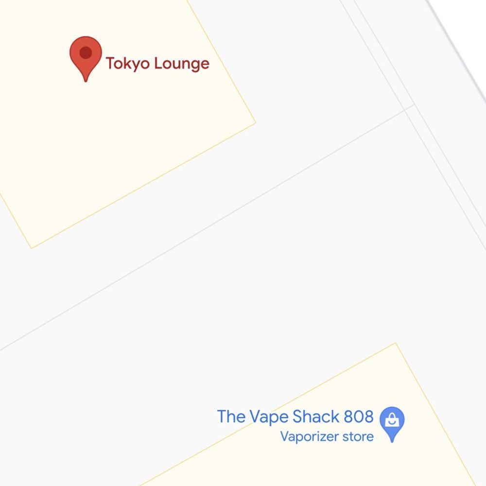 the location of tokyo lounge the location of tokyo lounge