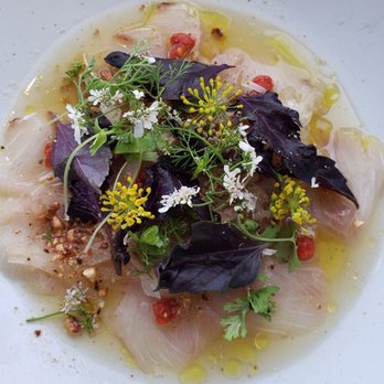Piccalilli - Hamachi crudo - Asian Fusion Near Me - Culver City, California