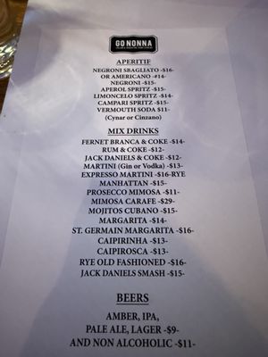 Menu photo 2 Go Nonna Long Island City, NY