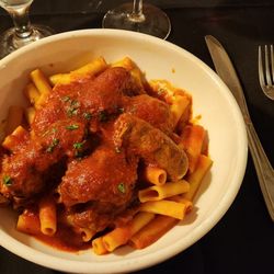 Malibu of Surfside - Mama's Sunday sauce . Chock full of meats. Delicioso!!!