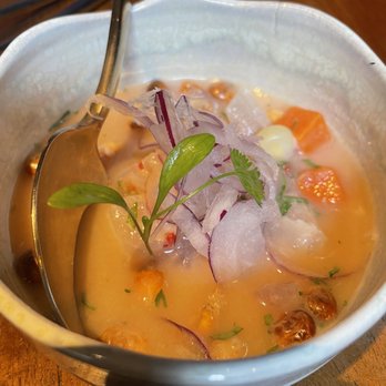 COYA - Sea bass Ceviche / Tiradito - Peruvian Near Me - London, XGL COYA - Sea bass Ceviche / Tiradito - Peruvian Near Me - London, XGL