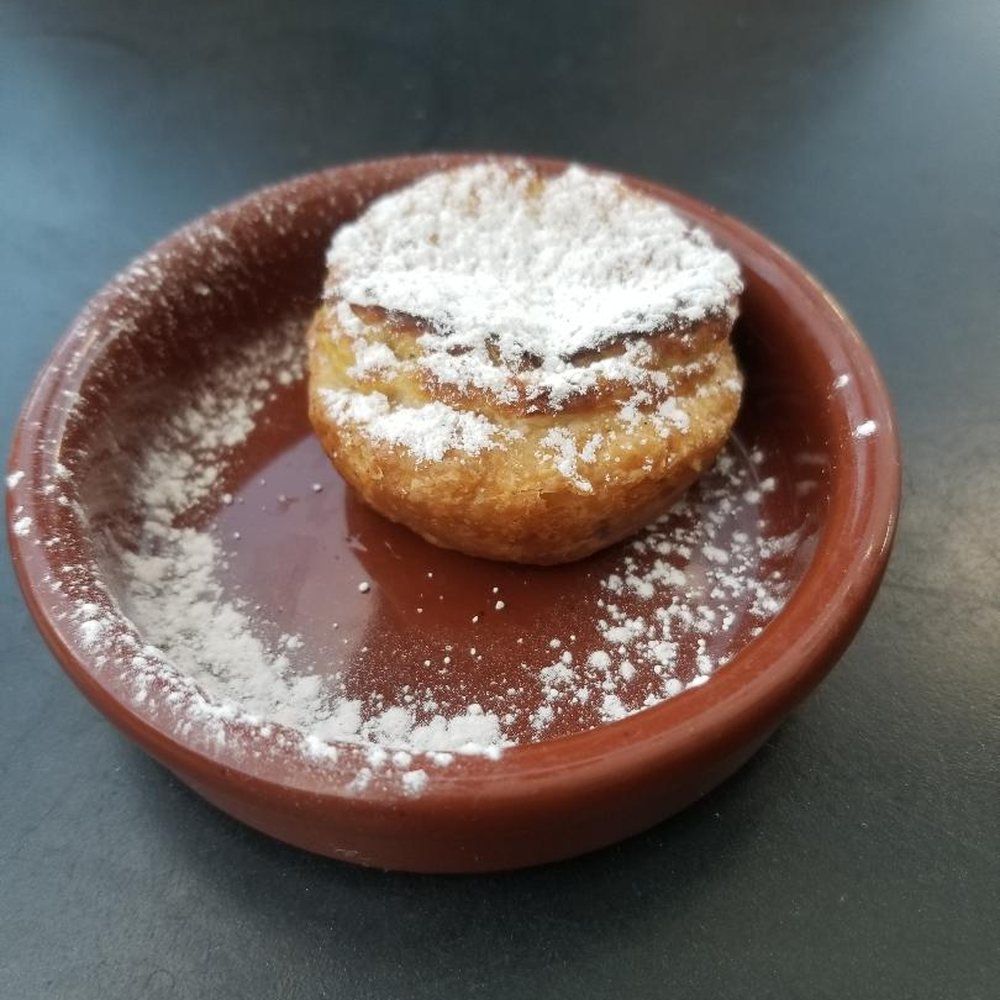 Ultreia - Pastel De Nata, traditional petite Portuguese custard tart, warm and wonderfully flaky. - Tapas Bars Near Me - Denver, Colorado Ultreia - Pastel De Nata, traditional petite Portuguese custard tart, warm and wonderfully flaky. - Tapas Bars Near Me - Denver, Colorado