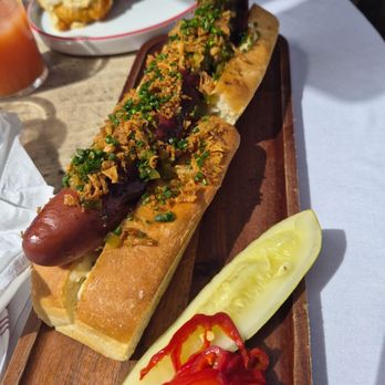 The Café - Wagyu dog was tasty - Cafes Near Me - Oceanside, California The Café - Wagyu dog was tasty - Cafes Near Me - Oceanside, California