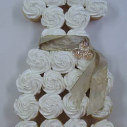 Cup Cake Wedding Dress yummm