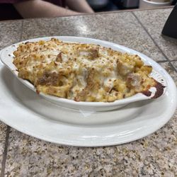 Apollo 1 Pizza - HOMEMADE BAKED MAC N CHEESE WITH CRISPY CHICKEN
