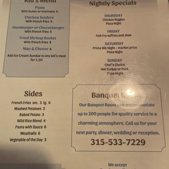 Gone Coastal - Nightly specials - Seafood Near Me - Lee Center, New York