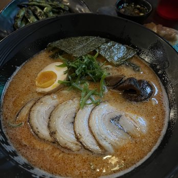 Kuriya - Tonkotsu Ramen..ask for their homemade chili sauce. - Ramen Near Me - San Antonio, Texas