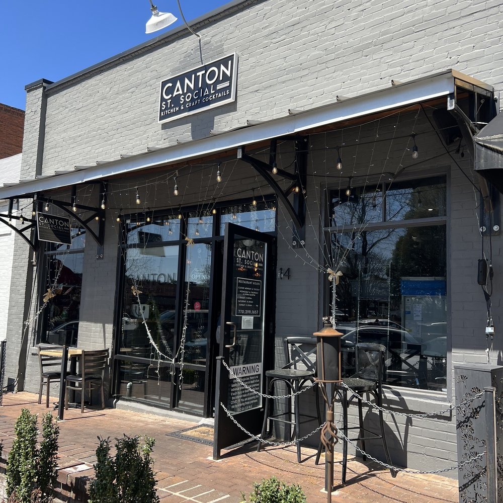 Canton St Social - Exterior - New American Near Me - Roswell, Georgia Canton St Social - Exterior - New American Near Me - Roswell, Georgia