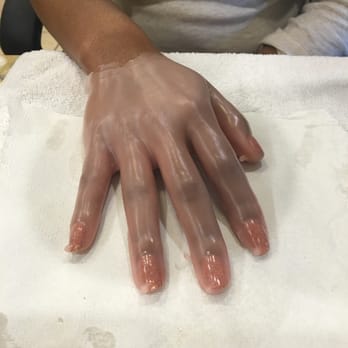 Ten Nails - Finishing up the gel process - Nail Salons Near Me - Austin, Texas