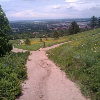 Chautauqua Park - Trail Leading Down To Chattaqua Park - Parks Near Me - Boulder, Colorado
