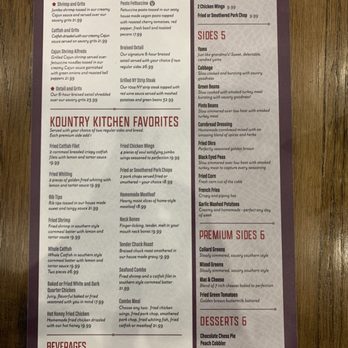 Kountry Kitchen - Menu - Soul Food Near Me - Indianapolis, Indiana