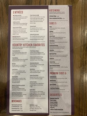 Menu photo 4 Kountry Kitchen Indianapolis, IN