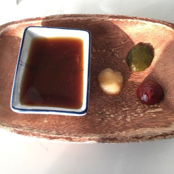 Oak & Coal - Sauce dots. Connect them. - Japanese Near Me - Costa Mesa, California Oak & Coal - Sauce dots. Connect them. - Japanese Near Me - Costa Mesa, California