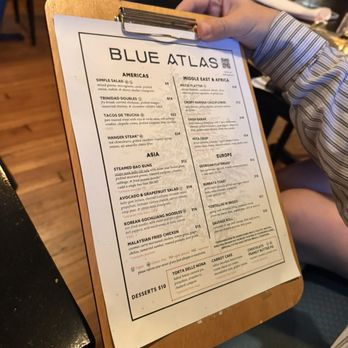 Blue Atlas - Food menu - Tapas/Small Plates Near Me - Richmond, Virginia