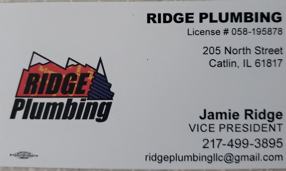 Slide of Ridge Plumbing