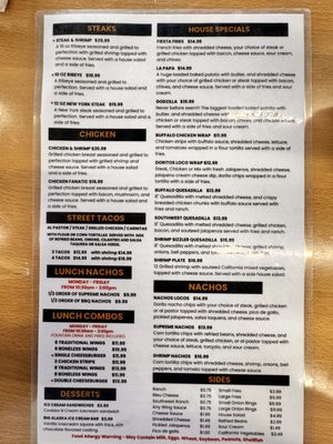 Menu photo 1 Blazing Buffalo Jonesboro, AR Menu photo 1 Blazing Buffalo Jonesboro, AR