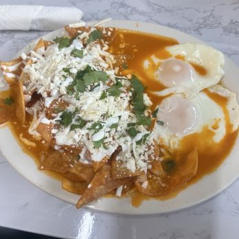 Varga’s Morning Bloom Cafe - Chilaquiles - 2/5 - Breakfast & Brunch Near Me - Houston, Texas Varga’s Morning Bloom Cafe - Chilaquiles - 2/5 - Breakfast & Brunch Near Me - Houston, Texas