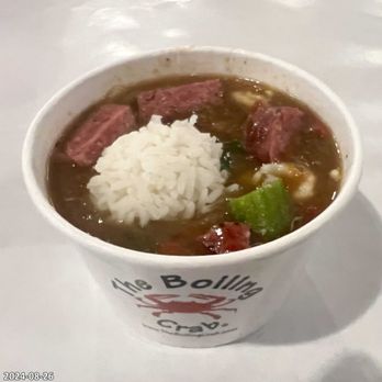 The Boiling Crab - Gumbo (with rice and extra sausage) - Cajun/Creole Near Me - Torrance, California The Boiling Crab - Gumbo (with rice and extra sausage) - Cajun/Creole Near Me - Torrance, California