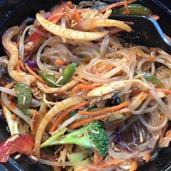 Choose And Mix - Sweet potato noodles with all veggies on top! - Korean Near Me - Worcester, Massachusetts Choose And Mix - Sweet potato noodles with all veggies on top! - Korean Near Me - Worcester, Massachusetts