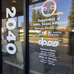 Department Of Public And Social Services - Front door & Information of operations HOUR'S & days!)