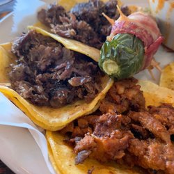 El Tequila Mexican Restaurant and Bar - Barbacoa and al pastor taquitos