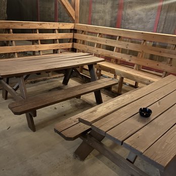 Pork N Things BBQ - Outside patio - Food Trucks Near Me - Amarillo, Texas
