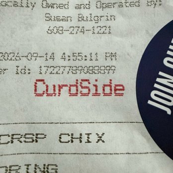 Culver's - Culver's receipt - Burgers Near Me - Madison, Wisconsin