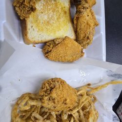 Bluebird Fish Camp - Chicken wings and Onions!!!