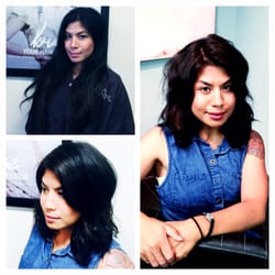 Que Bella Salon - One of our Bella's got a fun make over !