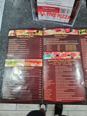 Menu photo 1 Till Five Pizza Nashville, TN