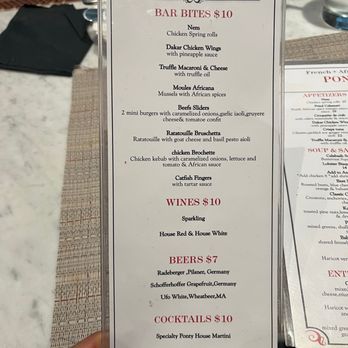 Ponty Bistro - Menu - French Near Me - New York, New York