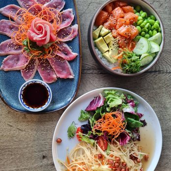 Madai Thai & Sushi - Tuna Tata, poke bowl and papaya salad - Thai Near Me - Miami, Florida Madai Thai & Sushi - Tuna Tata, poke bowl and papaya salad - Thai Near Me - Miami, Florida