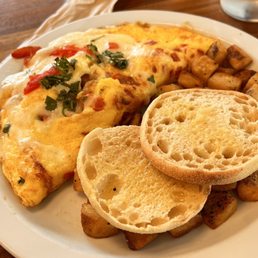Key West Shrimp Omelette