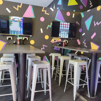 8-Bit Bites - Tables - Halal Near Me - Brooklyn, New York 8-Bit Bites - Tables - Halal Near Me - Brooklyn, New York