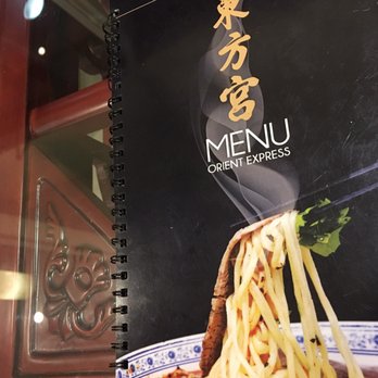 Orient Express - Menu cover - Noodles Near Me - Toronto, Ontario