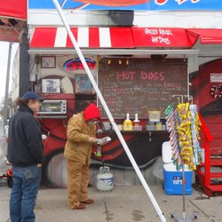Woody's Hot Dogs - Woody takes great care in making sure his customers are served an excellent meal.