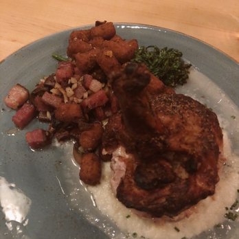 Tupelo Grille - Half roasted chicken w/ broccolini, sweet potato gnocchi & bacon - Seafood Near Me - Whitefish, Montana