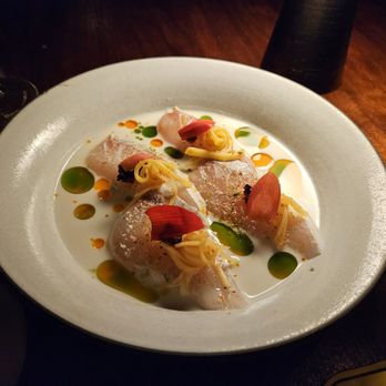 Manhatta - Hamachi Crudo - New American Near Me - New York, New York