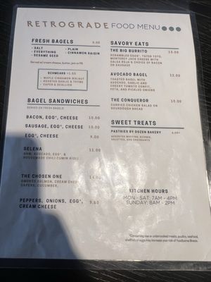 Menu photo 1 Retrograde Coffee Nashville, TN Menu photo 1 Retrograde Coffee Nashville, TN