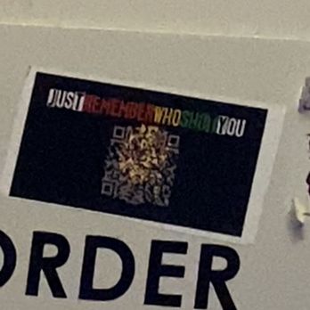 McDonald's - "Just remember who shot you" sticker on the order window. This place must be ran by zoo animals. - Burgers Near Me - St. Louis, Missouri McDonald's - "Just remember who shot you" sticker on the order window. This place must be ran by zoo animals. - Burgers Near Me - St. Louis, Missouri