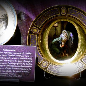 The Drexel Collection - Gorgeous Andromache Viennese plate - Art Museums Near Me - Philadelphia, Pennsylvania The Drexel Collection - Gorgeous Andromache Viennese plate - Art Museums Near Me - Philadelphia, Pennsylvania