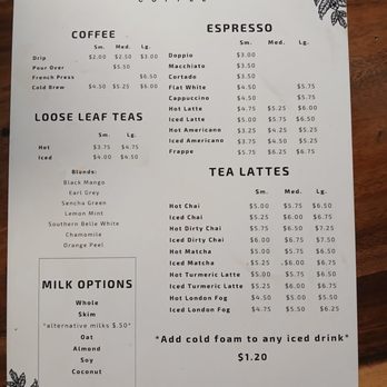 Lines and Vines Coffee - Menu - Coffee & Tea Near Me - New Smyrna Beach, Florida Lines and Vines Coffee - Menu - Coffee & Tea Near Me - New Smyrna Beach, Florida